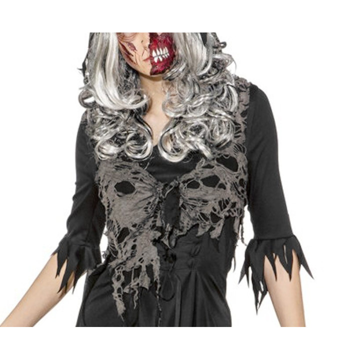 Gilet Stracciato Femminile da Zombie – Costumo per Halloween e Feste a Tema