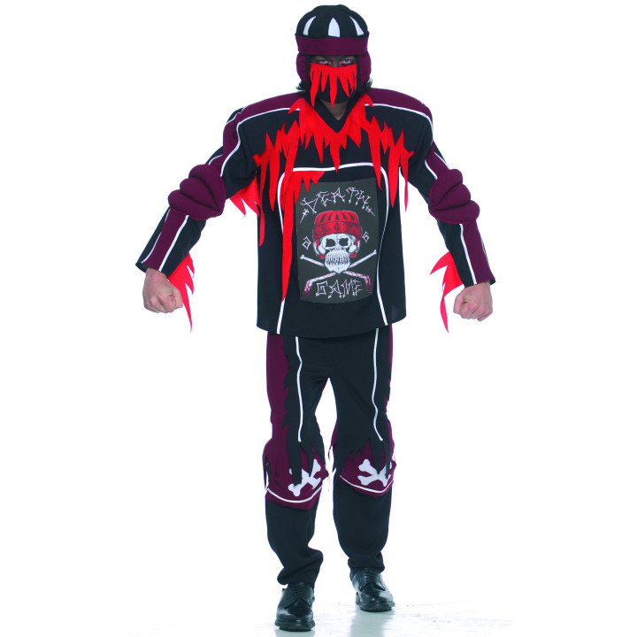 Giocatore hockey zombie