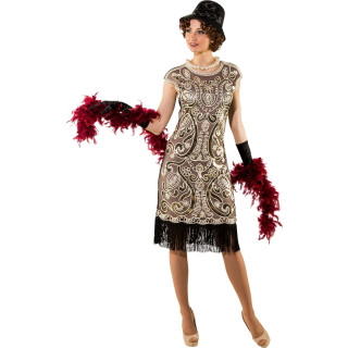 Lady charleston art noveau