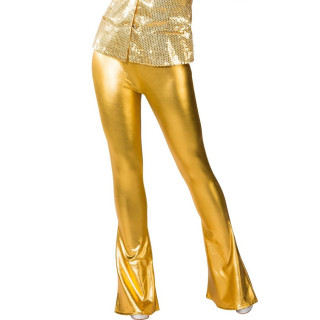 Leggings a Zampa Oro – Brillantezza e Stile Anni '70