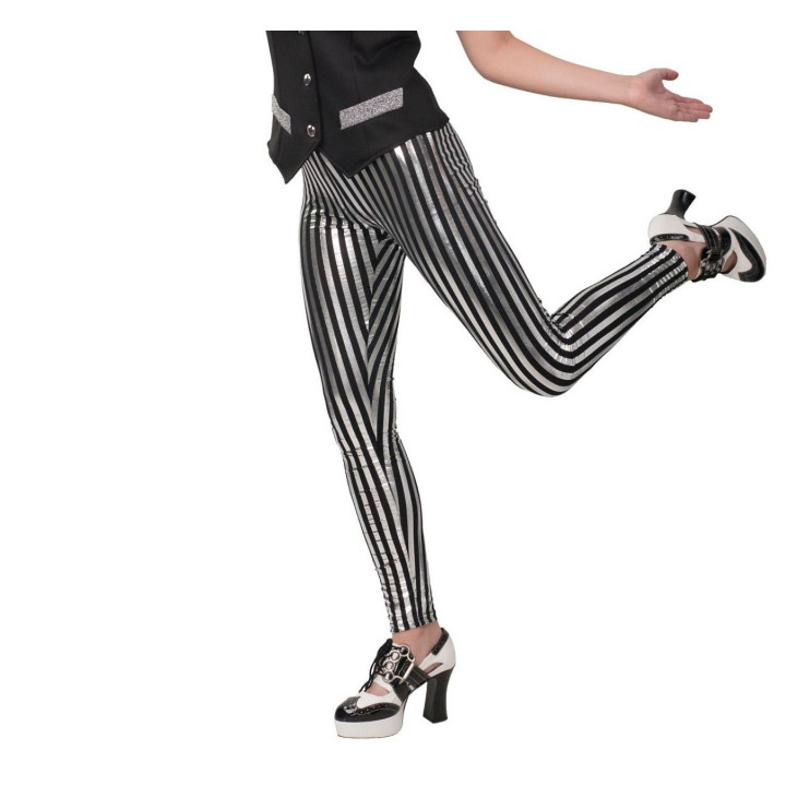 Leggings Silver Donna – Eleganza Brillante e Stile Versatile
