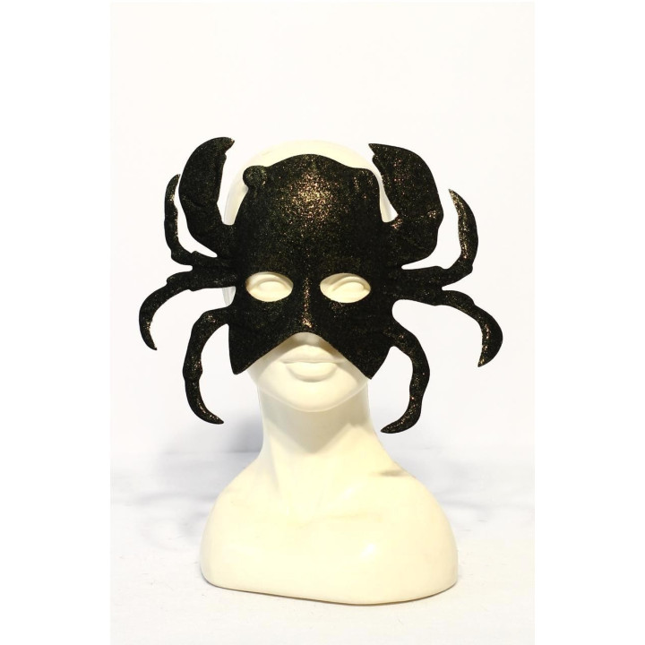 Maschera granchio dorata