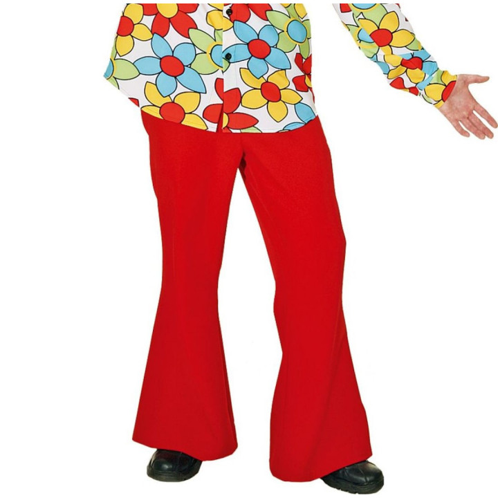 Pantaloni Anni '70 Rossi – Stile Disco Music
