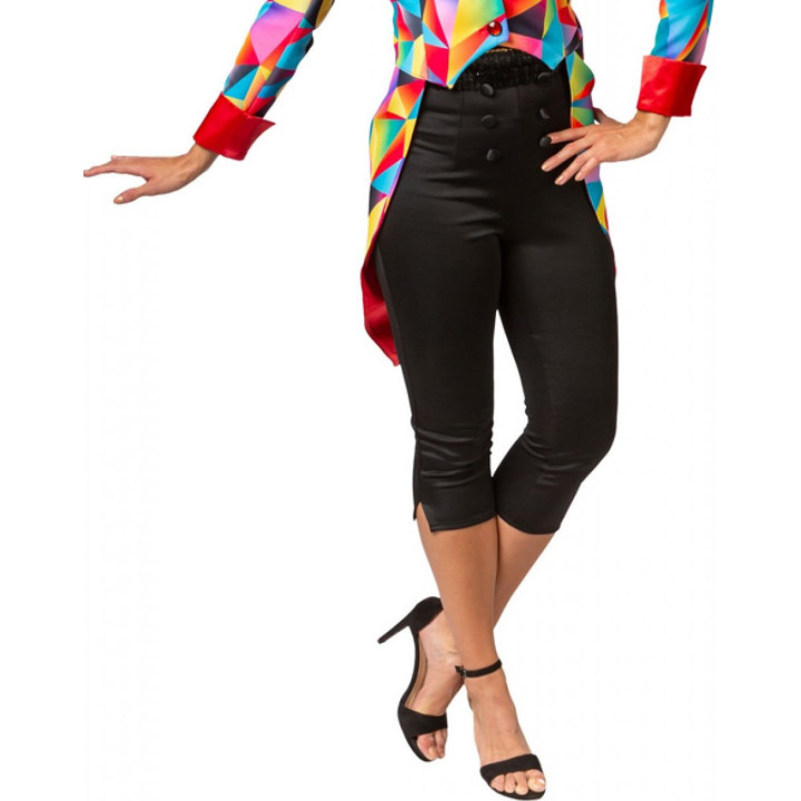 Pantaloni Capri da Donna Neri – Eleganza e Stile Retrò