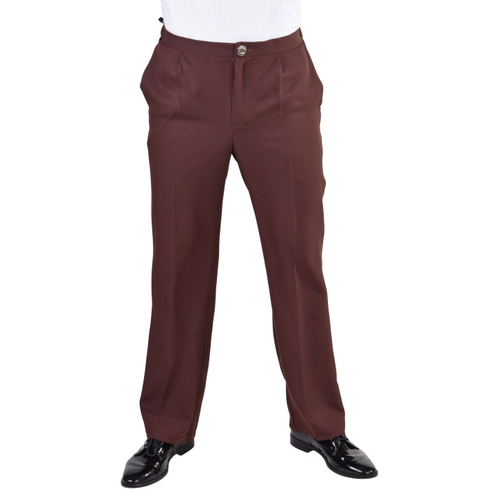 Pantaloni Classici Marroni – Eleganza e Versatilità Casual