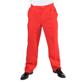 Pantaloni Classici Rossi – Eleganza e Stile Ricercato