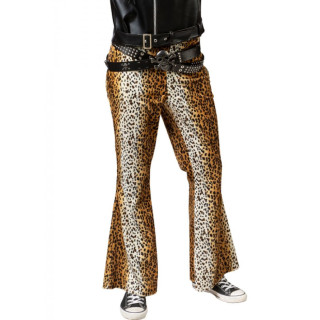 Pantaloni Disco Leopardati Anni '70 – Stile Rock 'n Roll