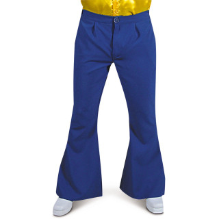 Pantaloni Hippy '70 Blu – Stile Figli dei Fiori
