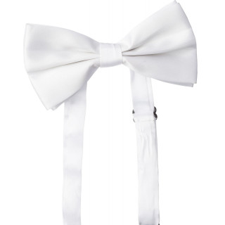 Papillon bianco in raso