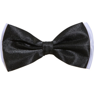 Papillon doppio bianco e nero