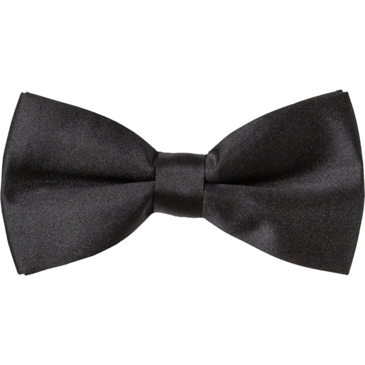 Papillon nero in raso