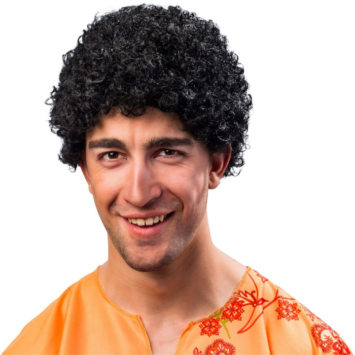 Parrucca afro corta