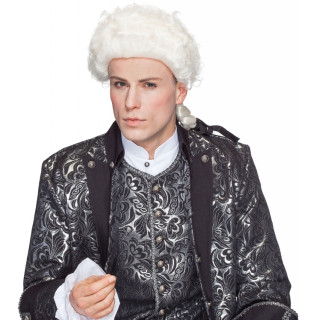 Parrucca bianca uomo 700 veneziano