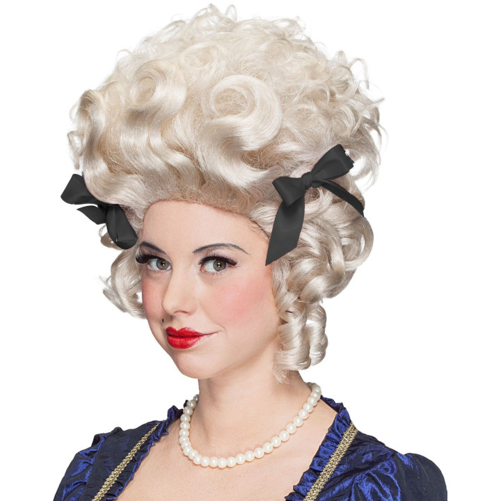 Parrucca boccoli '700 bionda