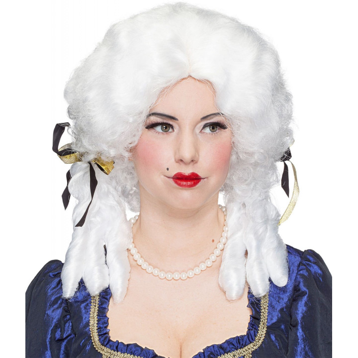 Parrucca donna bianco cipria 700